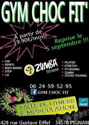 GYM CHOC FIT, Pignan - Horaires d'ouverture