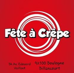 Fête à Crêpe Boulogne-Billancourt, - Horaires d'ouverture