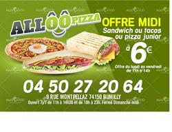 Allô pizza, Rumilly - Horaires d'ouverture