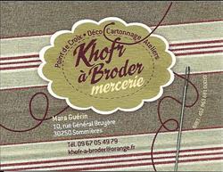 Mercerie Khofr-à-Broder, Sommières - Horaires d'ouverture