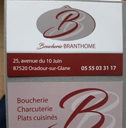Eurl Branthome, Oradour-sur-Glane - Horaires d'ouverture