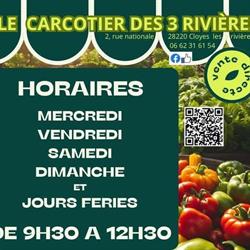 Le Carcotier des 3 rivières, Cloyes-sur-le-Loir - Horaires d'ouverture