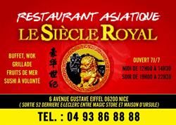 Restaurant Le Siècle Royal, Nice - Horaires d'ouverture
