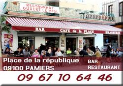 Cafe De La Place, Pamiers - Horaires d'ouverture