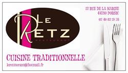 Le Retz Restaurant Pornic, - Horaires d'ouverture