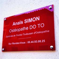 Cabinet d'Ostéopathie Anaïs Simon - Ginestas & Lézignan Corbières, - Horaires d'ouverture