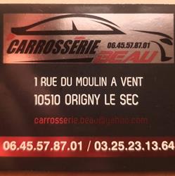 SARL Carrosserie BEAU, Origny-le-Sec - Horaires d'ouverture