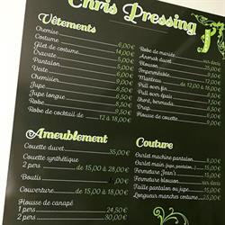 chris pressing, Cuers - Horaires d'ouverture