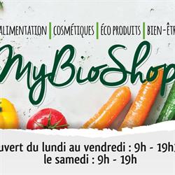 MyBioShop Ruoms - Horaires d'ouverture