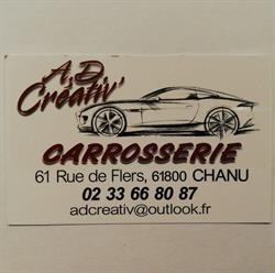 A.D. Créativ’ Carrosserie, Chanu - Horaires d'ouverture