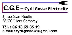 Cyril Gosse Electricite, Illiers-Combray - Horaires d'ouverture