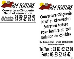 RM Toiture, Corgoloin - Horaires d'ouverture
