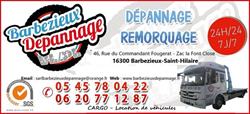 SARL BARBEZIEUX DEPANNAGE, Barbezieux-Saint-Hilaire - Horaires d'ouverture