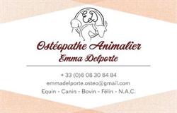 Ostéopathe pour animaux, Emma Delporte, Bourgoin-Jallieu - Horaires d'ouverture