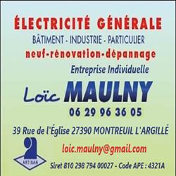 Loïc Maulny Electricité SARL, Montreuil-l'Argillé - Horaires d'ouverture