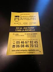 Antiquités La Grenouillère, La Rochelle - Horaires d'ouverture
