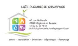 Loic Plomberie Chauffage, Orgères-en-Beauce - Horaires d'ouverture