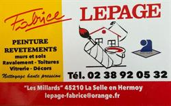 Entreprise De Peinture Lepage Fabrice, La Selle-en-Hermoy - Horaires d'ouverture
