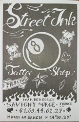 Street Ink Tattoo Shop, Savigny-sur-Orge - Horaires d'ouverture