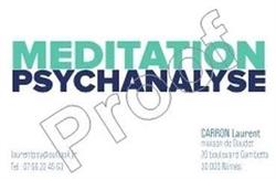 CARRON-PSYCHANALYSTE-MEDITANT-NIMES, Nîmes - Horaires d'ouverture