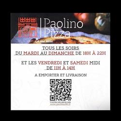 PAOLINO PIZZA, Sedan - Horaires d'ouverture