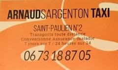 Arnaud Sargenton Taxi, Saint-Paulien - Horaires d'ouverture