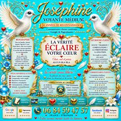 Voyance Médium Joséphine, Voreppe - Horaires d'ouverture