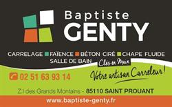 SARL Baptiste genty, Saint-Prouant - Horaires d'ouverture