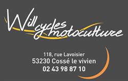 Will Cycles Motoculture, Cossé-le-Vivien - Horaires d'ouverture