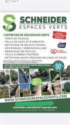 SCHNEIDER ESPACES VERTS, Plobsheim - Horaires d'ouverture