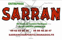Sarran Charpente, Ordan-Larroque - Horaires d'ouverture