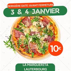 Pizzeria la Marguerita Lauterbourg, - Horaires d'ouverture