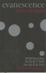EVANESCENCE, Mazerolles - Horaires d'ouverture