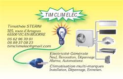 Tim Clim Elec SARL, Vic-en-Bigorre - Horaires d'ouverture