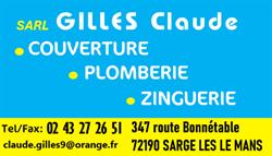 Gilles Claude, Sargé-lès-le-Mans - Horaires d'ouverture