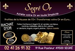 Segré Or, - Horaires d'ouverture