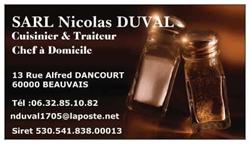 SARL Nicolas Duval, Beauvais - Horaires d'ouverture