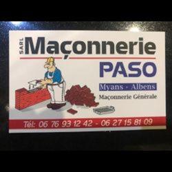 SARL MACONNERIE PASO, Myans - Horaires d'ouverture