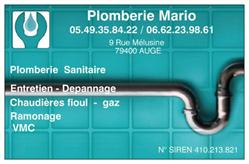 Plomberie Mario, Augé - Horaires d'ouverture