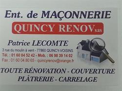 Quincyrenov SAS, Quincy-Voisins - Horaires d'ouverture