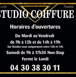 Studio coiffure, Saint-Christol-lès-Alès - Horaires d'ouverture