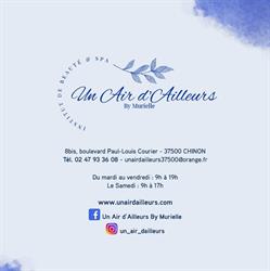 Un Air d'Ailleurs By Murielle INSTITUT DE BEAUTE -SPA, Chinon - Horaires d'ouverture