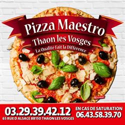 Pizza Maestro, Thaon-les-Vosges - Horaires d'ouverture