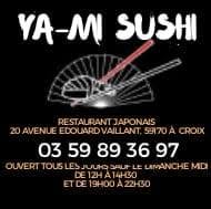 Ya-Mi Sushi, Croix - Horaires d'ouverture