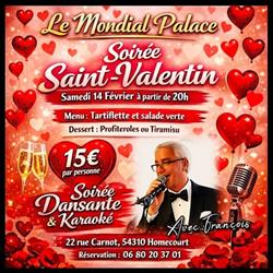 Le Mondial Palace, Homécourt - Horaires d'ouverture
