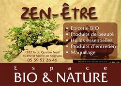 zen etre espace bio et nature, Saint-Martin-de-Seignanx - Horaires d'ouverture
