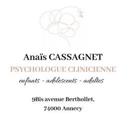 Anaïs Cassagnet Psychologue, Annecy - Horaires d'ouverture