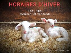 la ferme des Claux, Fayence - Horaires d'ouverture