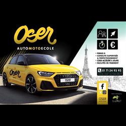 OSER AUTO MOTO ÉCOLE, Paris - Horaires d'ouverture