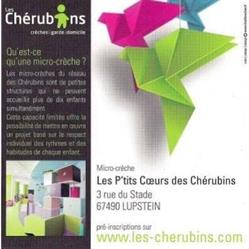 Micro-crèche Les P'tits Coeurs des Chérubins, Lupstein - Horaires d'ouverture